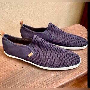 H&M Men's Navy Mesh Slip-On Shoes Size 11.5